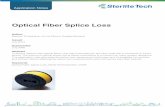 Optical Fiber Splice Loss - STL