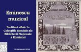 Eminescu muzical - bibnat.ro