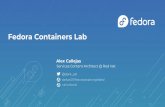 Fedora Containers Lab