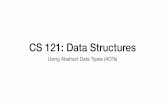 CS 121: Data Structures