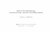 IELTS Writing: Grammar and Vocabulary