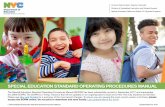 SPECIAL EDUCATION STANDARD OPERATING PROCEDURES MANUAL