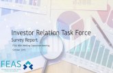 Investor Relation Task Force - FEAS