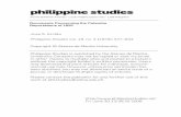 Jose S. Arcilla Philippine Studies