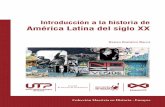 INTRODUCCIÓN A LA HISTORIA DE AMÉRICA LATINA DEL SIGLO XX