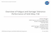 Overview of Fatigue and Damage Tolerance Performance of ...