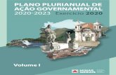 PLANO PLURIANUAL DE AÇÃO GOVERNAMENTAL 2020 2023 …