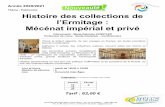 Thème : Patrimoine Histoire des collections de l’Ermitage ...