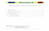 Dealer4 PC Software Installation for Windows 10 1v3