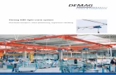 Demag KBK light crane system - Trimate