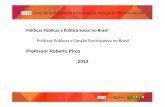 Políticas Públicas e Gestão Participativa no Brasil