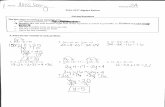 Name: Period: 2016-2017 Algebra Review Solvin E The five ...