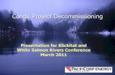 Presentation for Klickitat and White Salmon Rivers