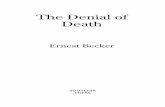 The Denial of Death - Profile Books