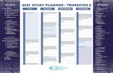 KEY DATES SRC EVENTS 2021 STUDY PLANNER - TRIMESTER 2