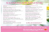 sommarmusik - Svenska kyrkan