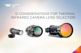 12 CONSIDERATIONS FOR THERMAL INFRARED CAMERA LENS …