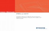 User Manual PPC-L157T - Intesiscon