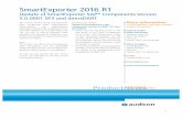 Neuerungen SmartExporter 2016 R1 EN - Audicon