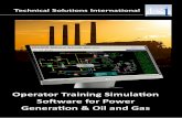 Operator Training Simulaon Soware for Power Generaon & Oil ...