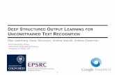 EEP STRUCTURED OUTPUT LEARNING FOR NCONSTRAINED …