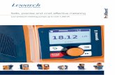 Safe, precise and cost-effective metering