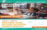 PARENT GUIDE 2021-2022 BEFORE AND AFTER SCHOOL …