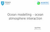 Ocean modelling – ocean atmosphere interaction