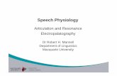 Speech Physiology - MQ