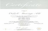 D&E Bearings – Glidlager, Ledlager, Rullager & Tätningar