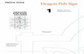 Online Extra Dragon Pub Sign 1 alignment lines 2 3 4