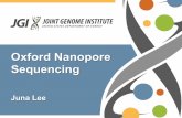 Oxford Nanopore Sequencing