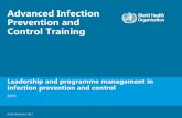 Advanced Infection Prevention and Control Training