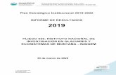 Plan Estratégico Institucional 2019-2022 INFORME DE ...
