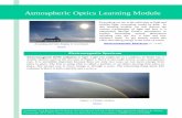Atmospheric Optics Learning Module