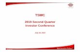 2010 Second Quarter Investor Conference