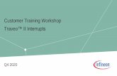 Customer Training Workshop Traveo™ II Interrupts