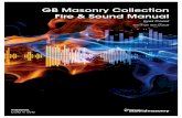GB Masonry Collection Fire & Sound Manual