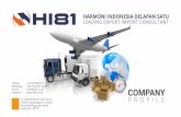 HI81 - Harmoni Indonesia Delapan Satu adalah perusahaan yang