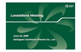 Lurasidone Meeting - ds-pharma.co.jp