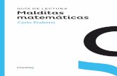 GUÍA DE LECTURA Malditas matemáticas