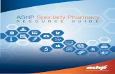 ASHP Specialty Pharmacy Resource Guide
