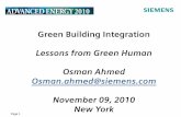 Green Building Integration - AERTC