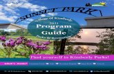 2021 Program Guide - Kimberly, Wisconsin