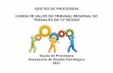 GESTÃO DE PROCESSOS CADEIA DE VALOR DO TRIBUNAL …