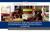 COUNTRY DEVELOPMENT COOPERATION STRATEGY