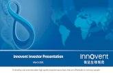 Innovent Investor Presentation