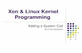 Xen & Linux Kernel Programming - Duke University