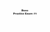 Bone Practice Exam #1