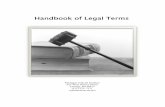 Handbook of Legal Terms - Washtenaw